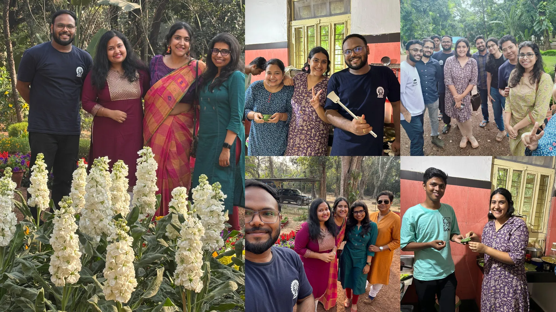 Lab Picnic at Ma'am's Garden