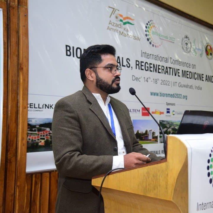 Dr. Atul Kumar Ojha, Research Scholar (2024) at CBRL, IIT Kharagpur